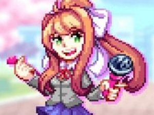 Friday Night Funkin vs Monika DDLC Online Game