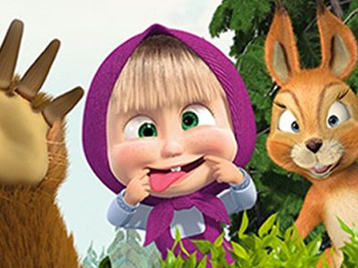Masha and the Bear Jigsaw Puzzle Collection Online Game