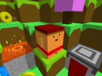 Blocky Rush Downhill Arcade
