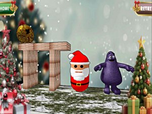 Santa Claus Meet Grimace - Puzzle Adventure Game