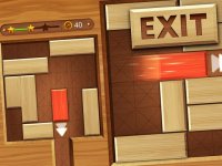 EXIT : Unblock Red Wood Block Puzzle Game