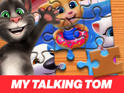 Talking Tom and Friends Jigsaw Puzzle Online Game