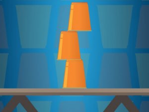 Cups Tower Builder Puzzle Game