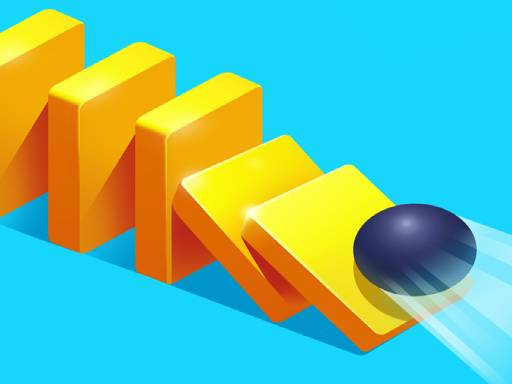 Domino Fall 3D Puzzle Game