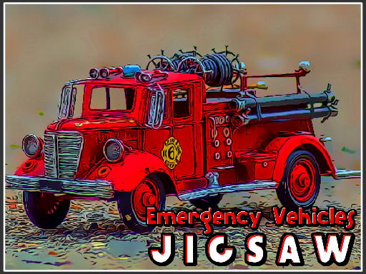 Emergency Vehicles Jigsaw Puzzle Game Online