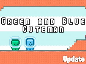 Green and Blue Cuteman Online Game