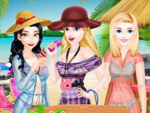 Happy Hawaiian Holiday Dress Up and Find Game