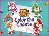 Top Wing: Color the Cadets Online Game