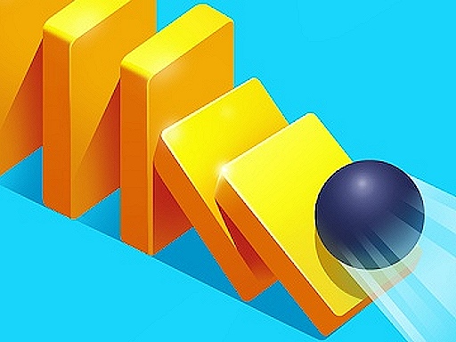 Rolling Domino Smash Puzzle Game