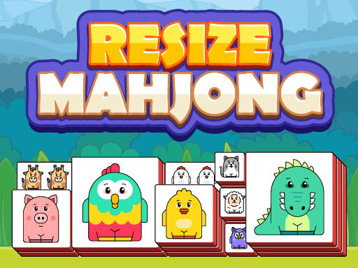 Mahjong Resize Online Puzzle Game