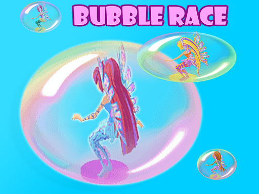 Winx Bubble Race Online Game