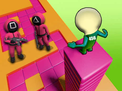 Squid Game Stacky Maze Puzzle Game
