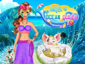 Life of Ocean Queen Makeover Game