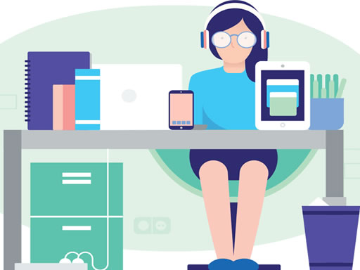 Cozy Office Difference Puzzle Game
