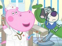 Hippo Dentist - Animal Dental Clinic Online Game
