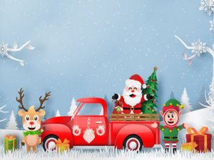 Christmas Trucks Differences Puzzle Game