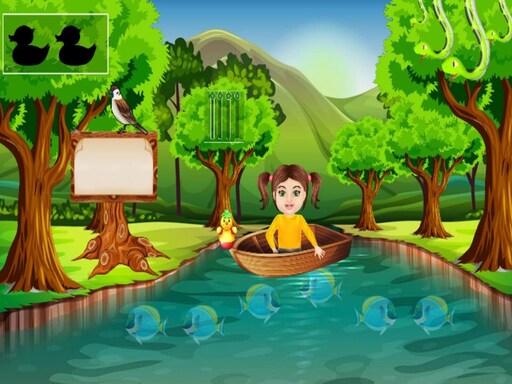 Boat Girl Escape 2 Online Puzzle Game