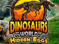 Dinosaurs World Hidden Eggs - Alphabet Puzzle Game