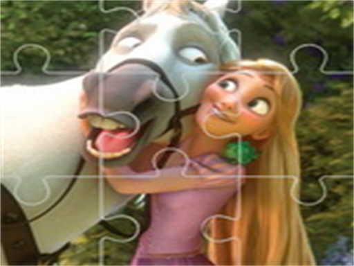 Rapunzel Jigsaw Puzzle Game