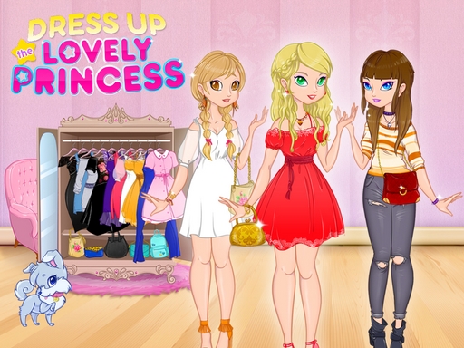 Dress Up The Lovely Princess Online Game