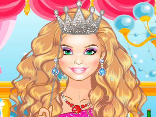 Barbie Party Time Dress Up Game