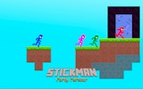 Stickman Party Parkour Online Game