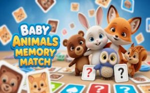 Baby Animal Memory Pairs