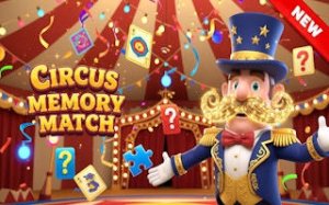 Circus Memory Match Puzzle