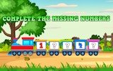 Complete The Missing Numbers Train Puzzle