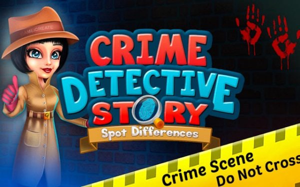 Crime Detective: Spot Differences - Mystery Puzzle Game