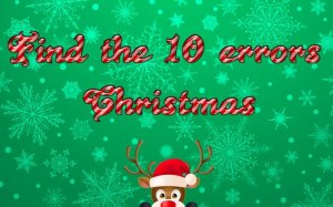 Find 10 Errors: Christmas Challenge