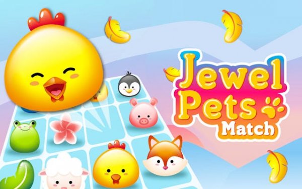 Jewel Pets Match 3 Puzzle Game