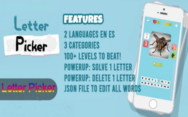 Alphabet Selector Word Game