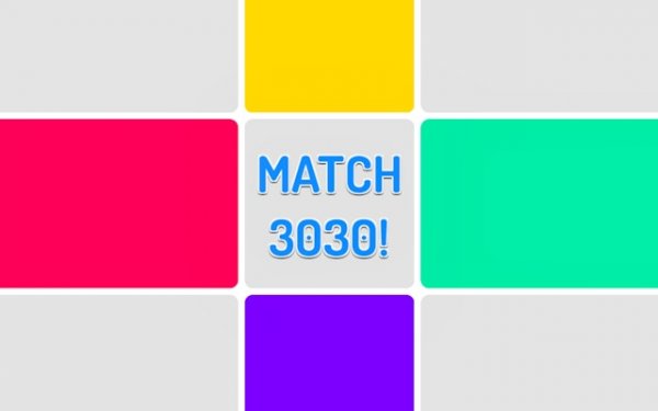 Match 3030! - Drag and Drop Puzzle Game