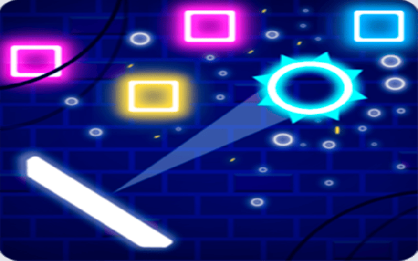 Neon Bricks Arcade Game