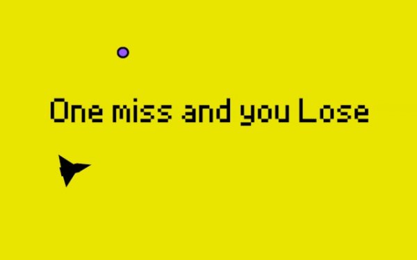 One Miss and You Lose - Precision Aiming Game