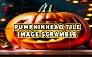 Pumpkin Tile Sliding Puzzle