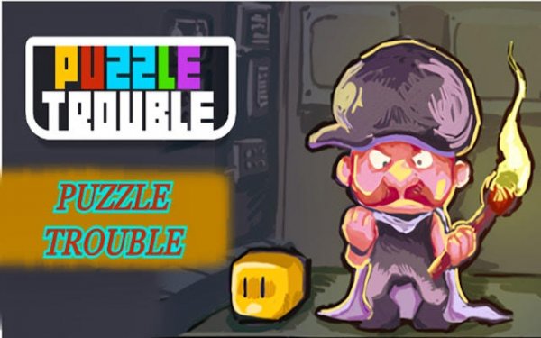 Puzzle Trouble: Match & Shoot