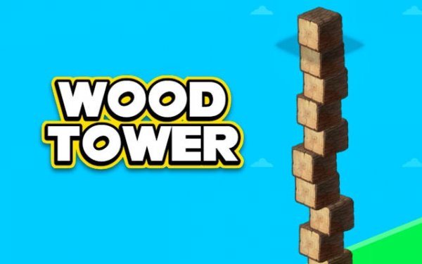 Wood Tower: Block Stacking Challenge
