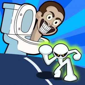 Stickman Vs Skibidi Toilet Online Game