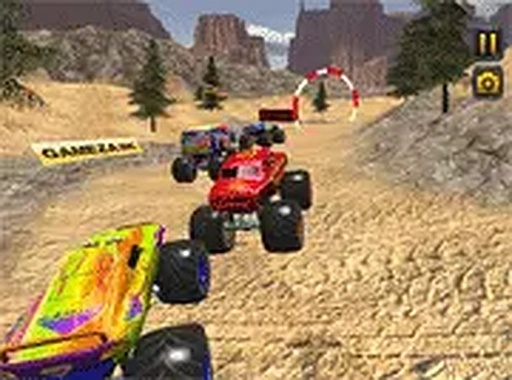 Rough Terrain Monster Truck Racing